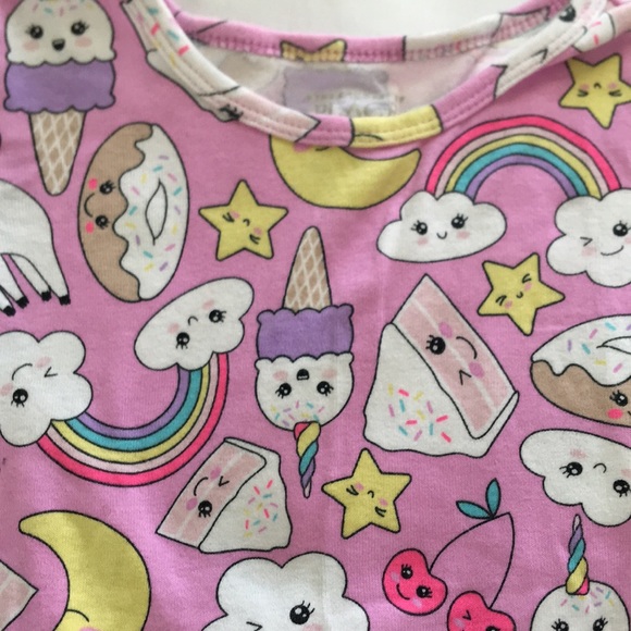 The Children’s Place-Toddler Girl Snug Fit Cotton Pajamas - Picture 4 of 6